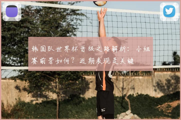 韩国队世界杯晋级之路解析:小组赛前景如何?近期表现是关键